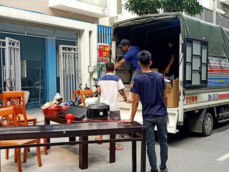 Quy trình chuyển nhà trọn gói quận Tân Phú Thành Tài
