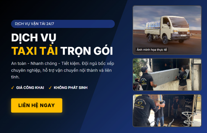 Cho thuê taxi tải