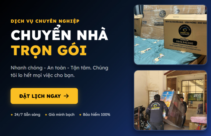 Cho thuê xe tải chuyển nhà
