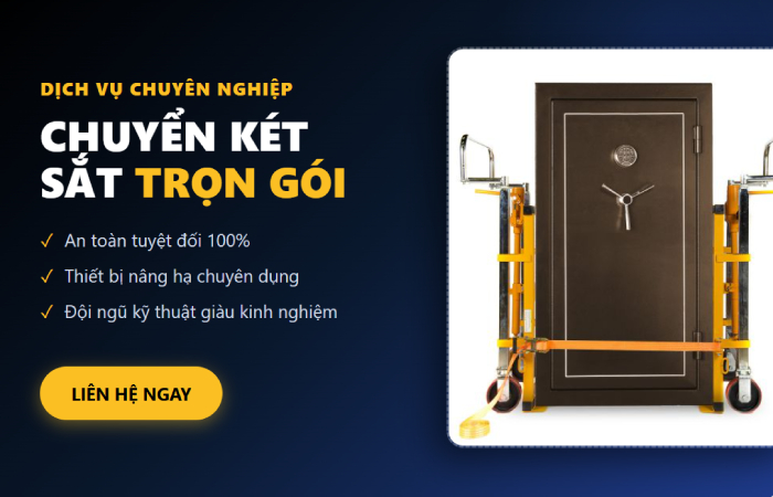 Chuyển két sắt trọn gói quận Tân Phú