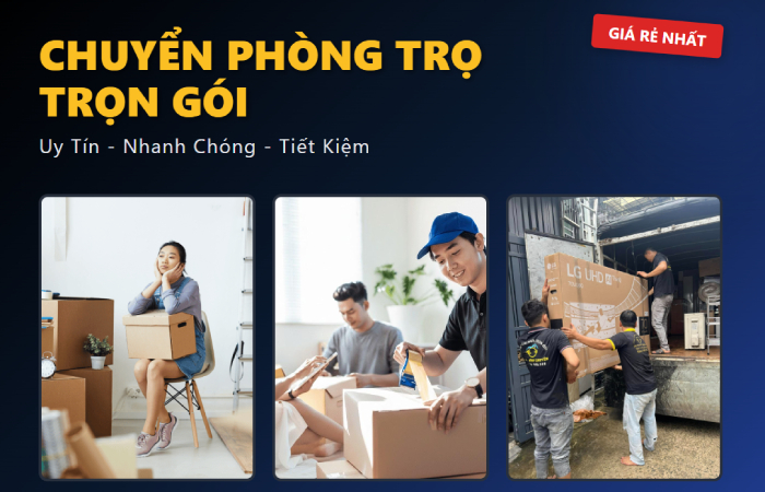 Chuyển nhà trọ quận Tân Phú