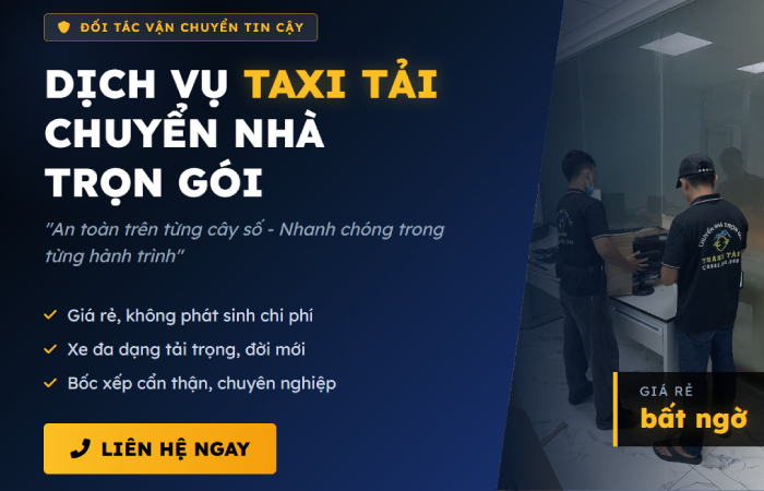 Chuyển nhà trọn gói Huyện Bình Chánh