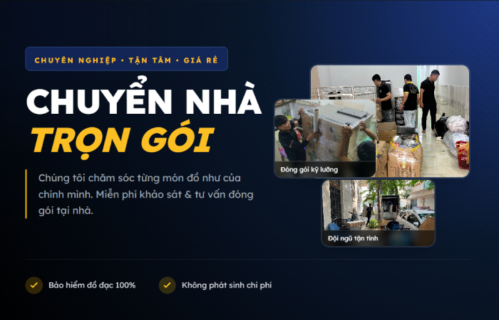 Chuyển nhà trọn gói Quận 10