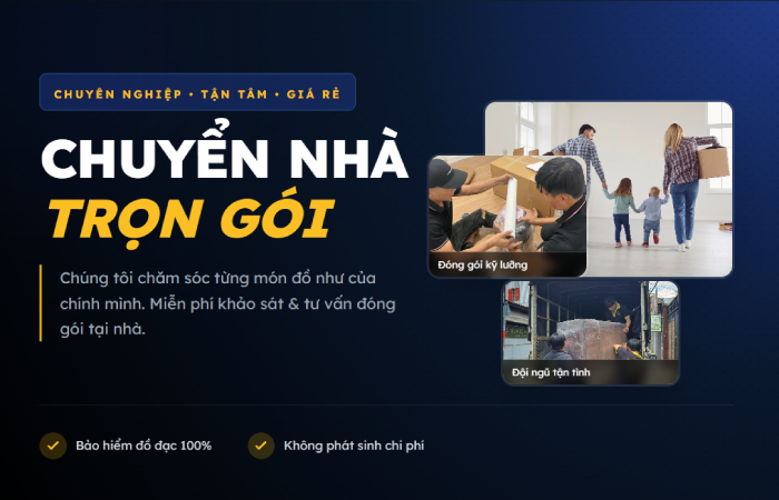 Chuyển nhà trọn gói Quận 11