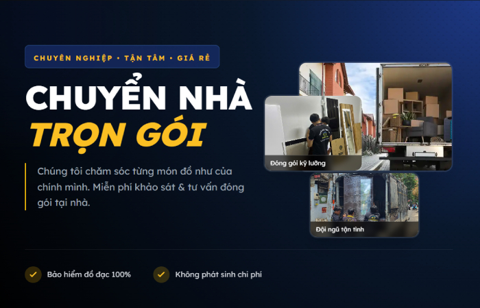 Chuyển nhà trọn gói Quận 12