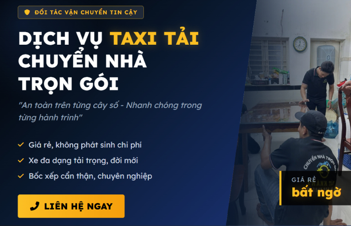 Chuyển nhà trọn gói Quận 6