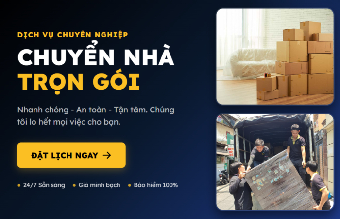 Chuyển nhà trọn gói Quận 8 