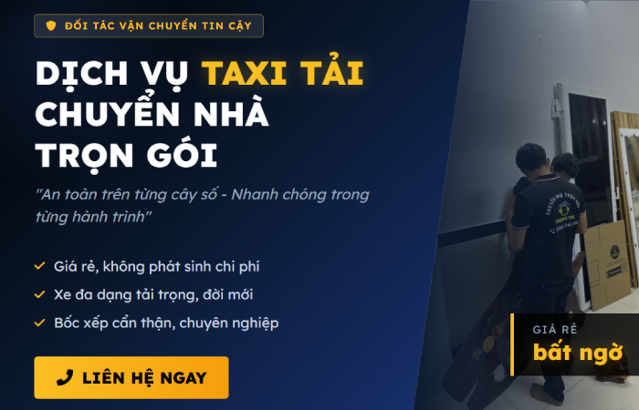 Chuyển nhà trọn gói quận Bình Tân 