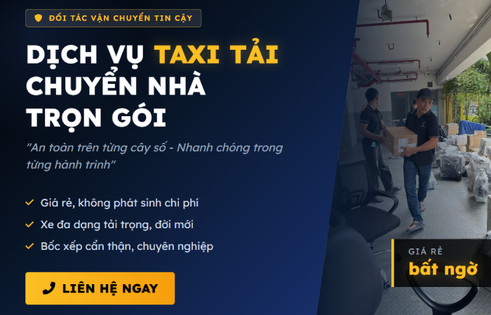 Chuyển nhà trọn gói quận Tân Phú