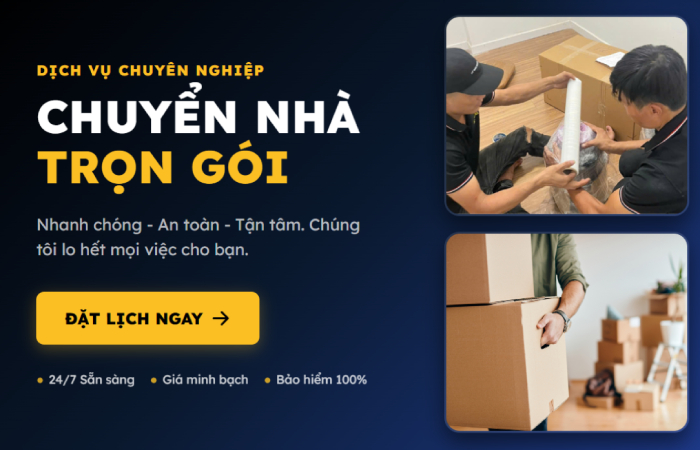 Dịch Vụ Chuyển Nhà Trọn Gói Lựa Chọn Thông Minh Cho Gia Đình Bạn