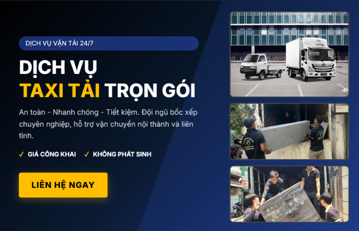 Taxi tải quận Tân Phú